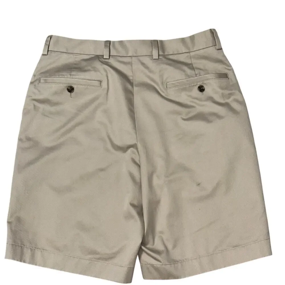 Brooks Brothers Men’s Khaki Dress Shorts Size 32
